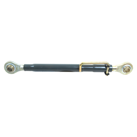 The Sparex Top Link (Cat.2/2) Ball and Ball, 1 1/4'', with a minimum length of 680mm, is a heavy-duty metal linkage rod featuring spherical bearings on each end and an adjustable clevis in the middle, ideal for Ford / New Holland Tractors.