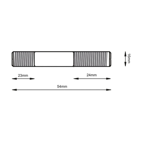 Drawbar Bracket Stud 5/8 UNF - S.1725 - Farming Parts