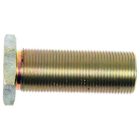 A Sparex Lift Rod Adjuster (Part No. S.17276) features a metal bolt with a hexagonal head and threaded shaft, making it ideal for use in Ford / New Holland machinery.