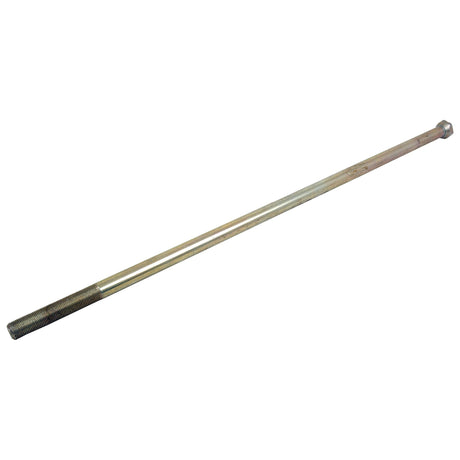 A long metal rod with a hexagonal bolt head on one end and a threaded section on the other end, designed as part of the Lift Rod Assembly for Massey Ferguson and Landini tractors, known as the Lift Rod Assembly by Sparex (Sparex Part No.S.17347).