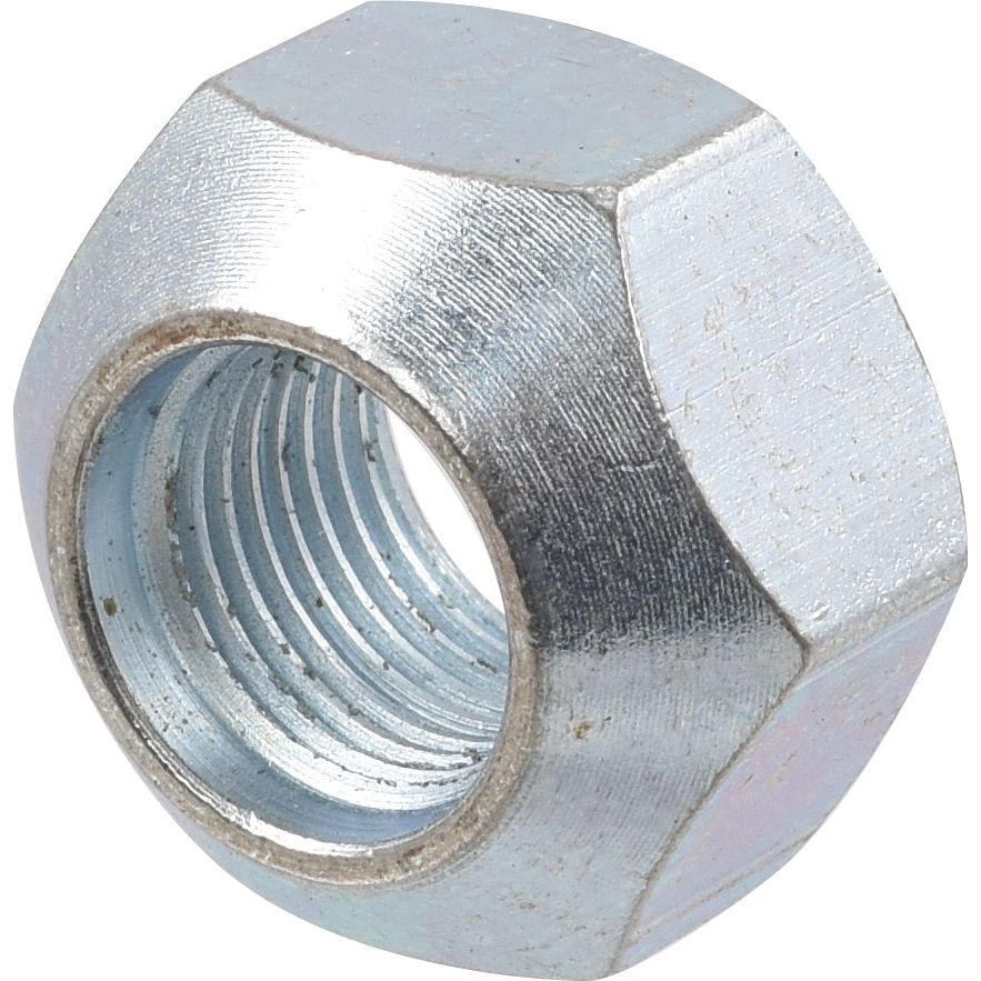 Close-up of a Sparex Cone Wheel Nut, 5/8" UNF with internal threading, perfect for a standard duty application (Sparex Part No. S.1754).