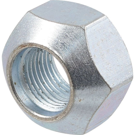 Close-up of a Sparex Cone Wheel Nut, 5/8" UNF with internal threading, perfect for a standard duty application (Sparex Part No. S.1754).