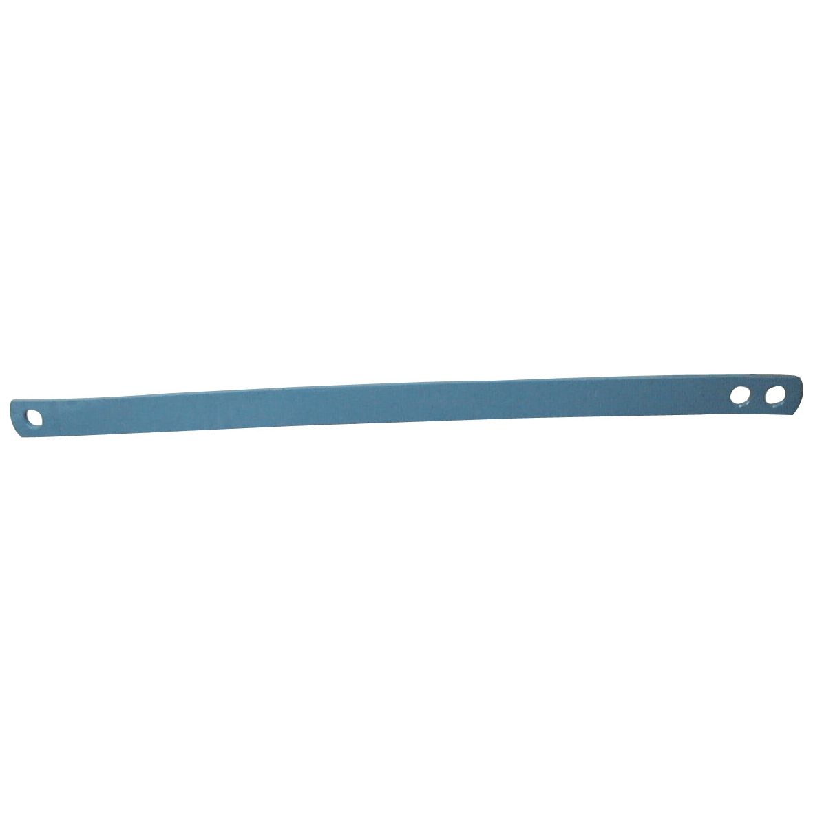 A Rigid Stabiliser Bar in blue metal, featuring holes with a diameter of 22mm at both ends and measuring 836mm in length, positioned horizontally against a white background, reminiscent of the precision tools used in Massey Ferguson machinery. Product by Sparex, Part No. S.178.