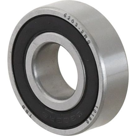 A Sparex Deep Groove Ball Bearing (62032RS) with black seals on both sides, featuring the number "S.18085" inscribed on its outer rim.