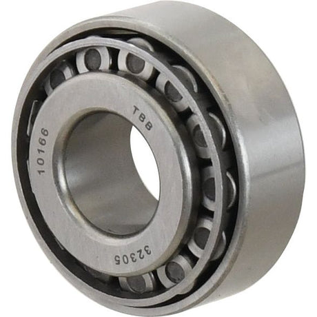 Close-up of a Sparex Taper Roller Bearing (32305) - S.18261 with visible roller components and engraved markings.