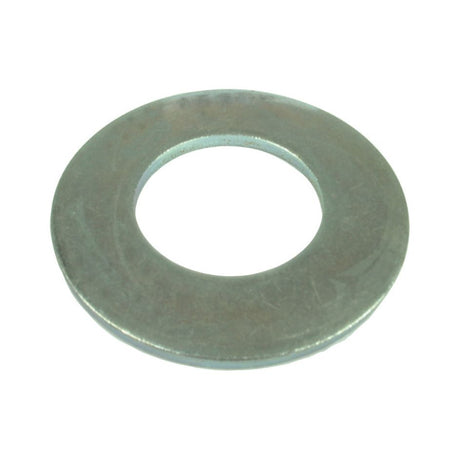 A Sparex Imperial Flat Washer, zinc plated and heavy-duty, with a 1 3/4'' central hole (Standard No. DIN 125A), displayed on a white background.