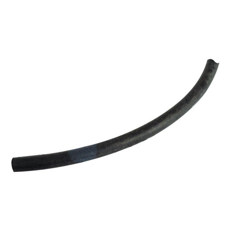 A black rubber hose with a slight curve, showcased against a plain white background, featuring the Sparex O Ring Cord 8mm x 1m (Part No. S.18319) for secure connections.