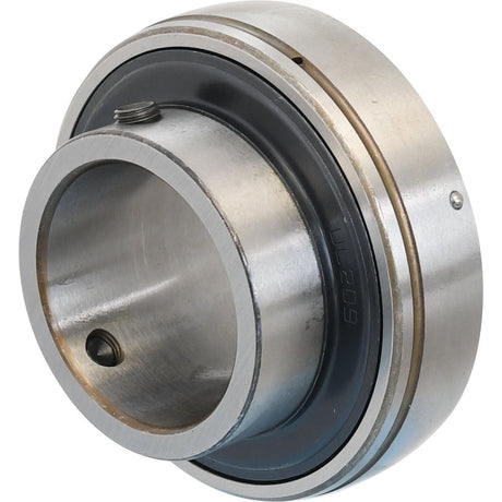 The Sparex Plummer Block Bearing Insert (UC209) - S.18435 is designed with an inner and outer ring for mechanical applications. This metric bearing includes grooves and a securing screw, reflecting the high standards of the Sparex brand.