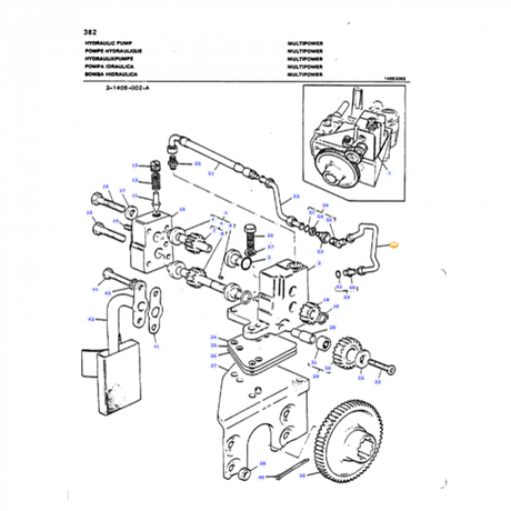 Massey Ferguson - Tube - 188908M92 - Farming Parts