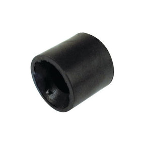 A versatile door holder from Sparex, named the Door Holder Female (Sparex Part No. S.18983), features a black rubber cylindrical pipe cap with a hollow interior and smooth exterior surface.