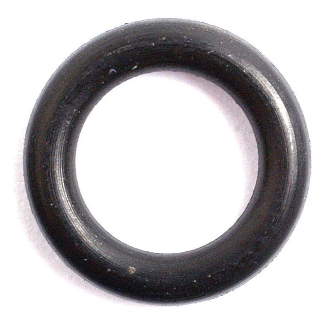 Close-up of the Sparex O Ring 1/16'' x 1/4'' (BS10) with a Shore Hardness of 70 on a white background, designed for temperatures ranging from -40°C to +135°C.