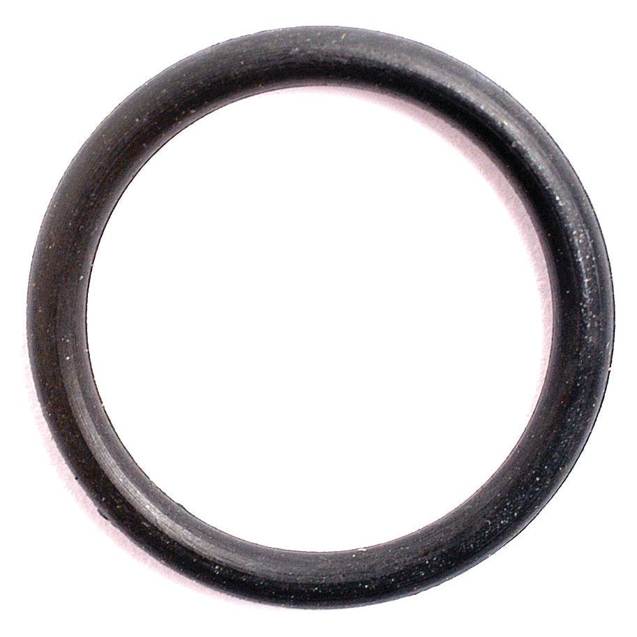 A close-up view of the Sparex O Ring 1/16" x 9/16" (BS15), featuring a black nitrile rubber composition, 70° Shore hardness, and a temperature range from -40°C to +135°C.