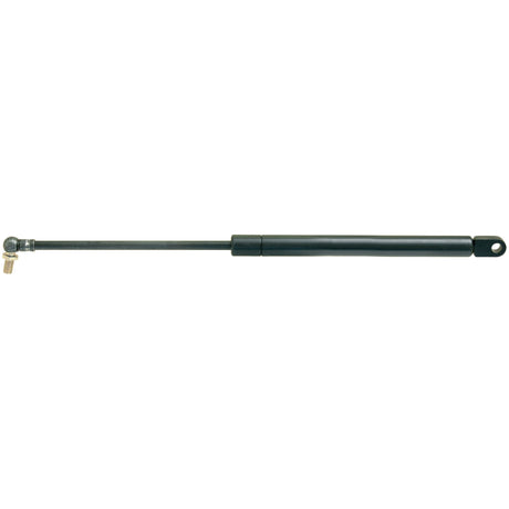 The Sparex Gas Strut (S.19424), measuring 400mm in total length, is designed with a black cylinder and features metallic rods at both ends along with end fittings. It serves to provide support and controlled motion across various applications.