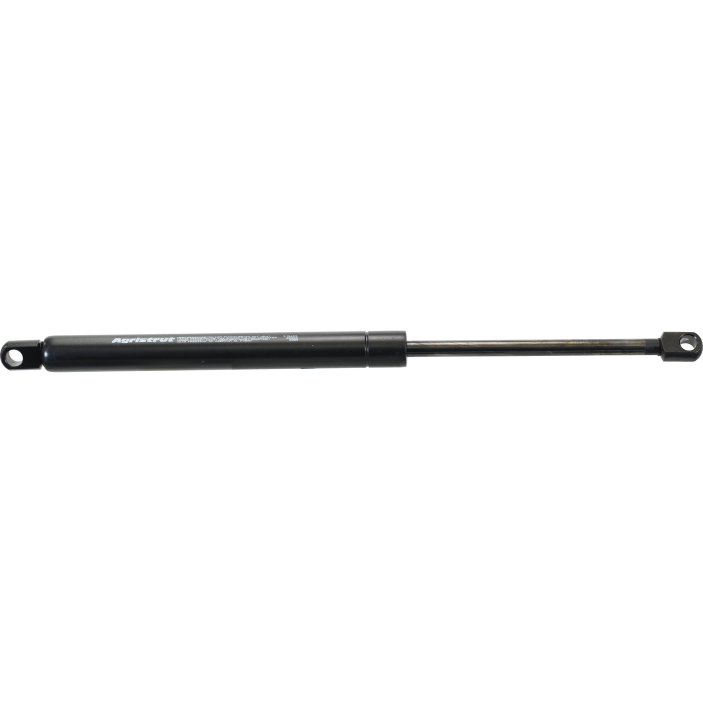 The Sparex Gas Strut, S.19453, is a black 400mm strut equipped with end fittings on both ends, designed to provide support and ensure smooth operation in various mechanical applications. Its ram stroke is optimized for consistent pressure control.