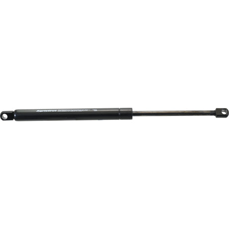 The Sparex Gas Strut, S.19453, is a black 400mm strut equipped with end fittings on both ends, designed to provide support and ensure smooth operation in various mechanical applications. Its ram stroke is optimized for consistent pressure control.