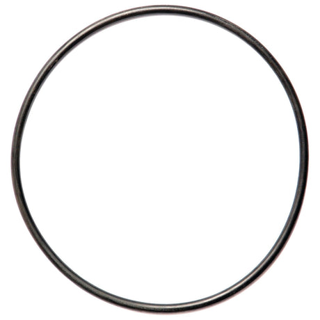 A simple black O Ring 1/8'' x 4 1/8'' (BS243) made of nitrile rubber with Shore Hardness 70 by Sparex, presented with a thin, uniform width, isolated on a white background.