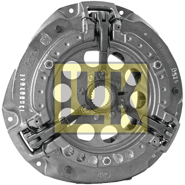 Image of the Clutch Cover Assembly - S.19553, featuring metal components, a Sparex brand marking, and a flywheel potted housing.