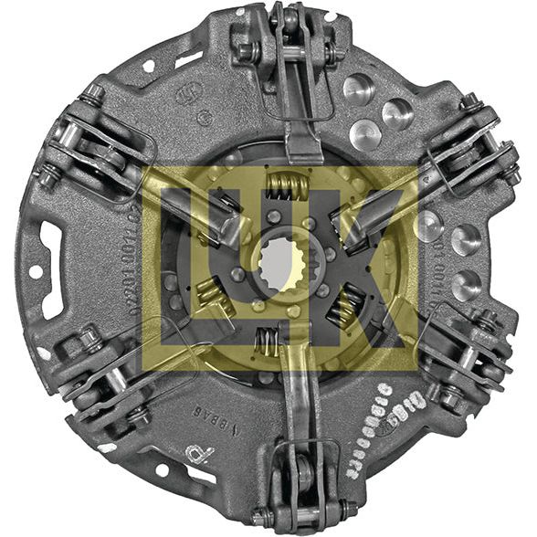 Image of the Clutch Cover Assembly - S.19601, featuring a Cerametallic finish and overlaid with a yellow and black "Sparex" logo.