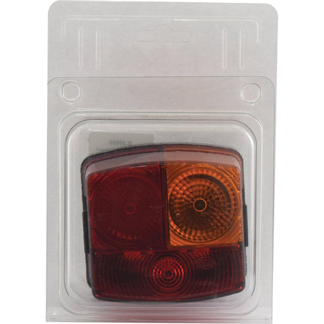 Packaged Sparex Rear Combination Light (Halogen), which functions as a brake, tail, and indicator light, in a clear plastic and cardboard casing.