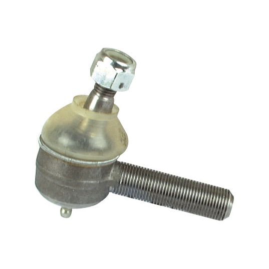 The Track Rod, Length: 83mm - S.20315 by Sparex, is a straight metal ball joint with a male thread and a nut on top, commonly used in automotive or machinery applications.