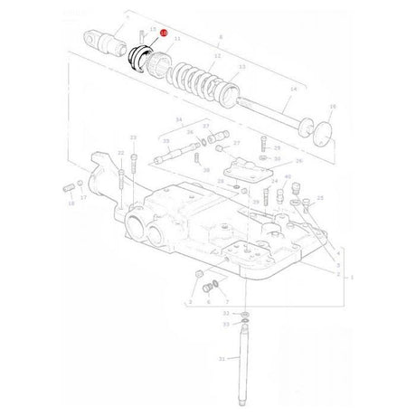 Massey Ferguson - Boot Draft Control - 180579M3 - Farming Parts