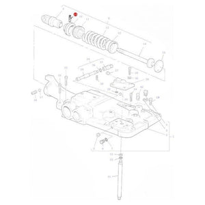 Massey Ferguson - Pin Locking Draft Control - 195573M1 - Farming Parts