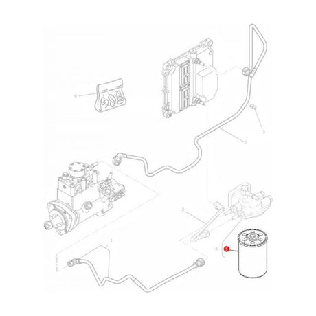 Massey Ferguson - Fuel Filter - 4226599M1 - Farming Parts