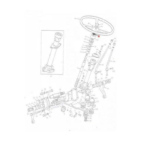 Massey Ferguson - Felt Washer - 827210M1 - Farming Parts