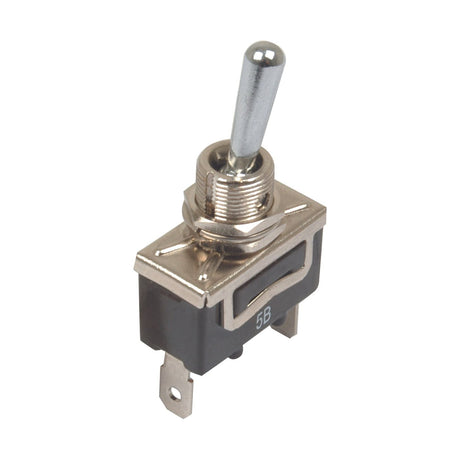 The Sparex Toggle Switch (Part No.S.20967) is a metal switch with a silver lever and black base, featuring three spade terminals at the bottom and an On/Off function.