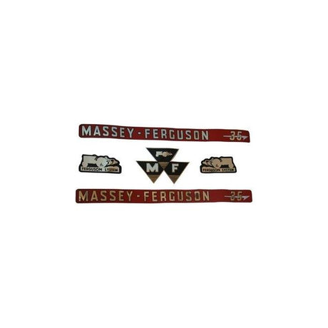 Massey Ferguson - 35 Decal Kit - 3406970M91 - Farming Parts