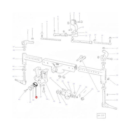 Massey Ferguson - Bush Front - 196049M1 - Farming Parts