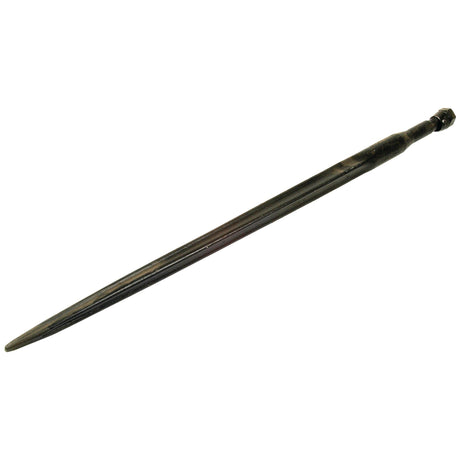 A straight, 810mm long metal rod with a textured handle, designed for maximum torque and resembling a specialized tool or weapon—specifically the Loader Tine with a thread size of M22 x 1.50 (Star), model S.21501 by Sparex.