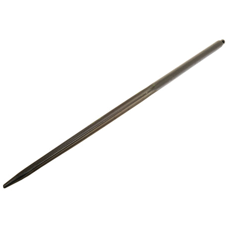 Introducing the Loader Tine - Straight 1,200mm, (Star) - S.21509 from Sparex: a durable steel awl featuring a pointed end and a rounded handle, meticulously designed for making precise holes in leather or wood. It also boasts a Star Profile for enhanced grip.