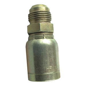 A close-up image of the Sparex Hose Insert 3/8'' x - S.2210906 from Sparex. The fitting, suitable for hoses with an inner diameter of DN10, features a threaded end at the top and a cylindrical body at the bottom.