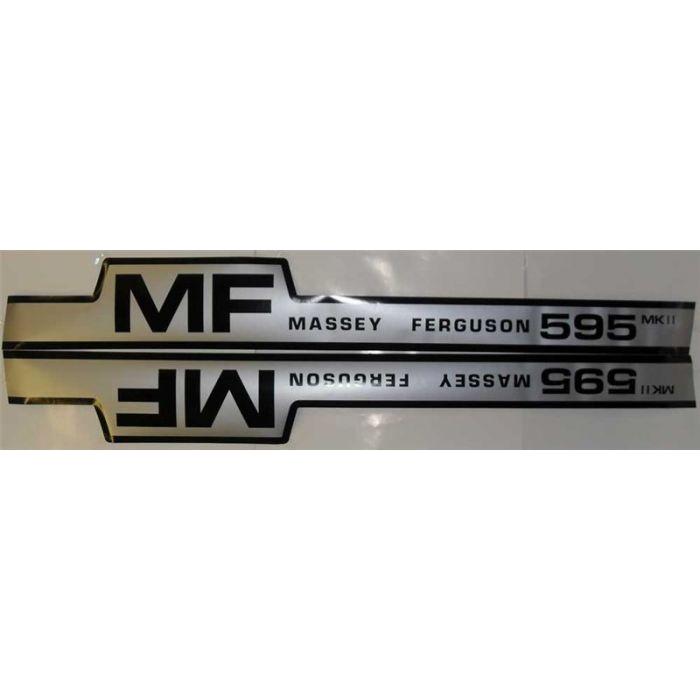 Massey Ferguson - 595 MKII Decal Kit - 3901094M91 - Farming Parts