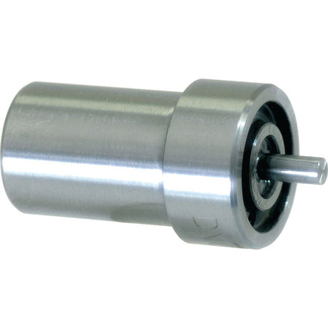 A metal cylindrical object with an extended rod on one end and a bearing visible in the middle, reminiscent of the precision found in Sparex Fuel Injector Nozzle (Part No. S.22358).