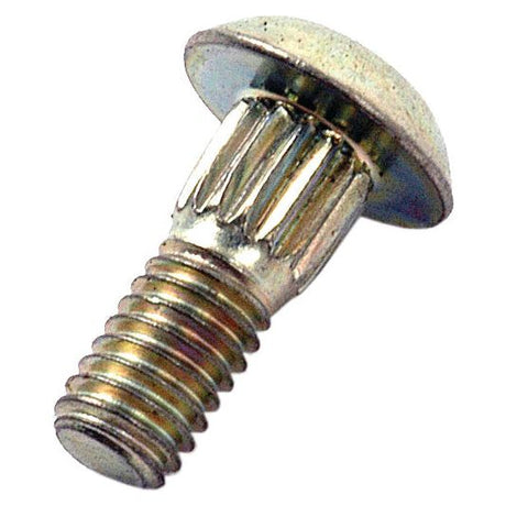 Close-up image of a Sparex brand Cup Head Bolt M6 x 16mm with a threaded shaft and rounded head, suitable as replacement part 6264071 for Claas models.