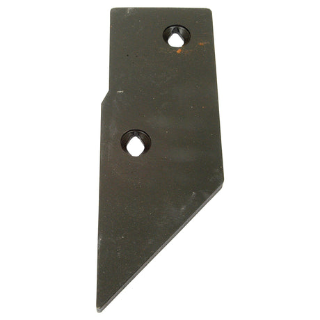 A black, rectangular metal piece with two round holes and a beveled edge, compatible with the Sumo TRIO system. This product is called the Wing 4" LH to fit as SW165, branded by Sparex (Sparex Part No. S.22789).