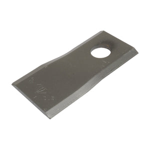 Mower Blade - Twisted blade, bottom edge sharp & parallel -  98 x 45x3.5mm - Hole⌀16.5mm  - LH -  Replacement for Fort-Morra
 - S.22872 - Farming Parts