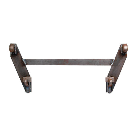 The Sparex Loader Quick Attachment Bracket (Sparex Part No. S.23039) is a rectangular metal frame with four attachment points, designed as a replacement component for Euro-Norm brackets, suitable for industrial and mechanical applications.