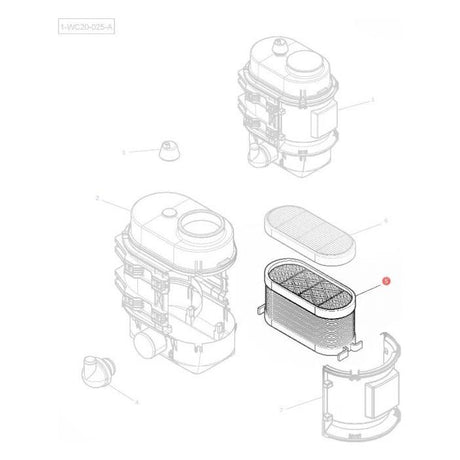 Massey Ferguson - Filter Air - 4286473M2 - Farming Parts