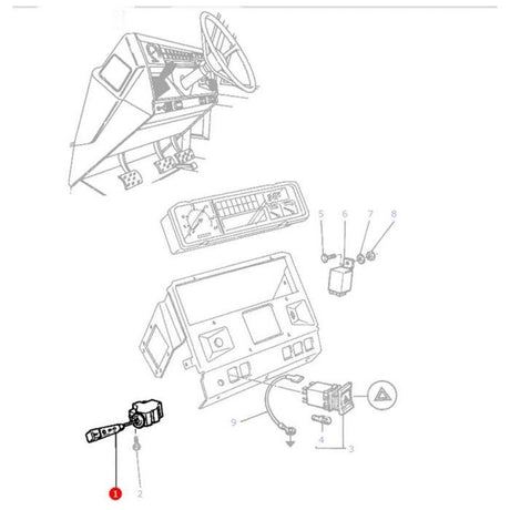 Massey Ferguson - Commutator - 3381403M1 - Farming Parts