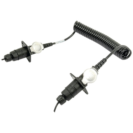 The Sparex Wired Vehicle Camera Extension Cable and Coupling (Part No.S.23977) is a 3500mm flexible extension cable featuring black connectors on both ends, ideal for versatile connections.