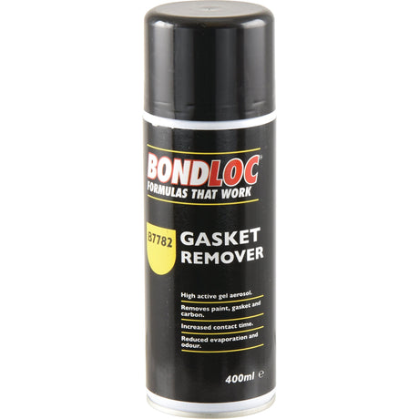 A can of Sparex Chisel Aerosol B7782 - 400ml - S.24113 features a label that highlights its ability to remove paint, gaskets, and carbon. This solvent cleaner offers increased contact time and reduced odor for effective applications on various surface coatings.