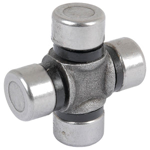 The Sparex Universal Joint - 16 x 40mm (Standard Duty), featuring four cylindrical ends and a cross-shaped center piece, is ideal for various mechanical applications to transmit rotational motion. Now available from Sparex, Part No. S.2494.