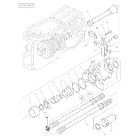 Massey Ferguson - O Ring - 3814821M1 - Farming Parts