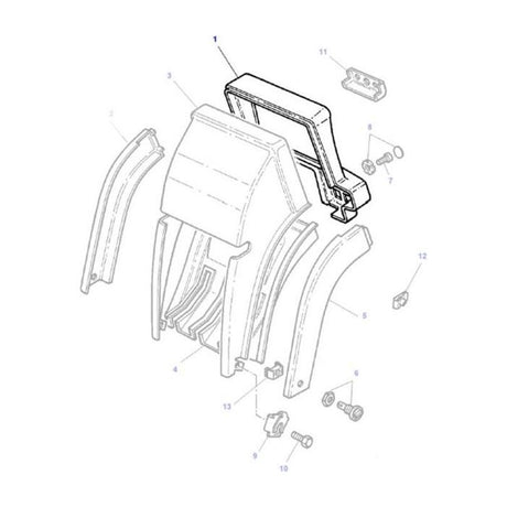 Massey Ferguson - Plate Clamping - 3777603M1 - Farming Parts