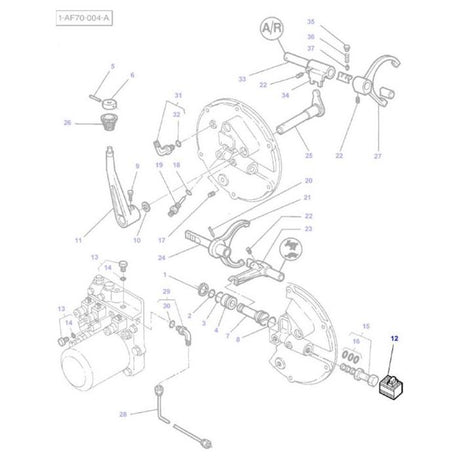 Massey Ferguson - Solenoid - 3619763M1 - Farming Parts