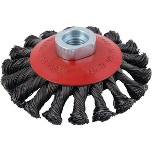 Twist Bevelled Wire Brush 100mm
 - S.25366 - Farming Parts