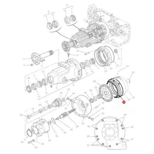 Massey Ferguson - Brake Piston - 3617620M4 - Farming Parts